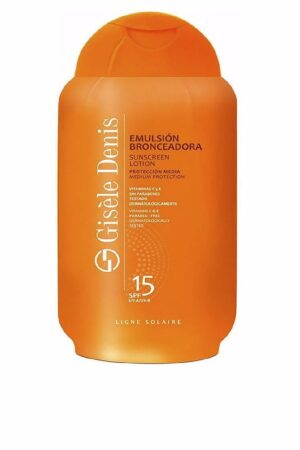 Gisele denis EMULSIÓN BRONCEADORA sunscreen lotion SPF15 200 ml