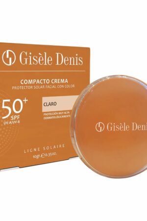 Gisele denis COMPACTO CREMA protector solar facial #claro-medio SPF50+ 10 gr