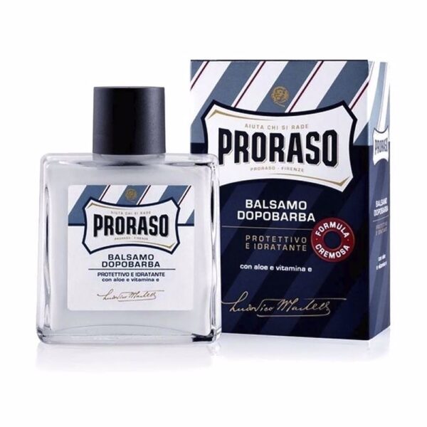 Proraso BLUE bálsamo after-shave aloe y vitamina E 100 ml
