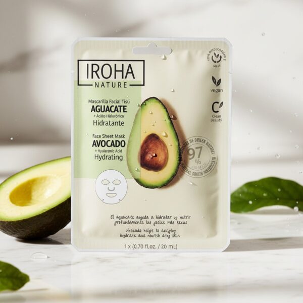 NATURE MASK avocado + hyaluronic acid 1 u