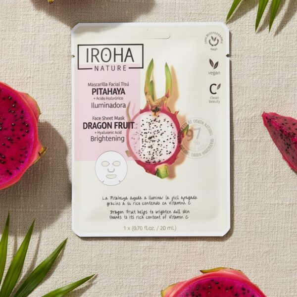 NATURE MASK dragon fruit + hyaluronic acid 1 u
