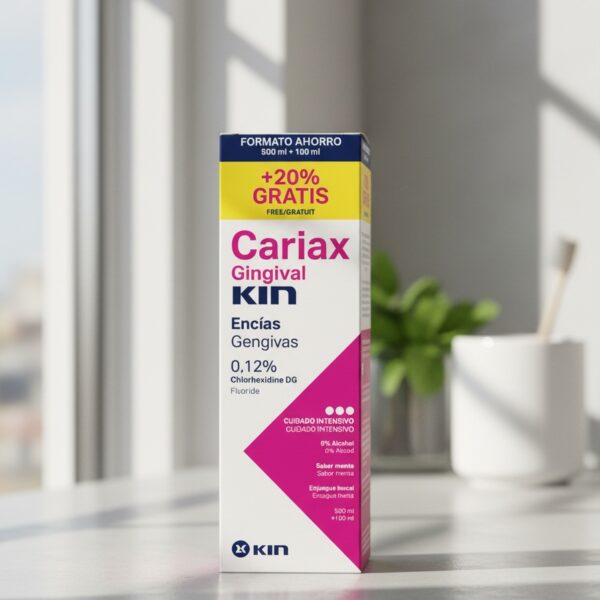 CARIAX GINGIVAL enjuague bucal 500 ml + 100 ml