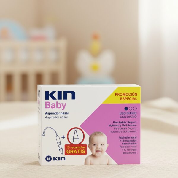 KIN BABY nasal aspirator + refill 2 units
