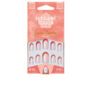 Elegant touch LUXE LOOKS nails with glue oval limited ed #hot tip