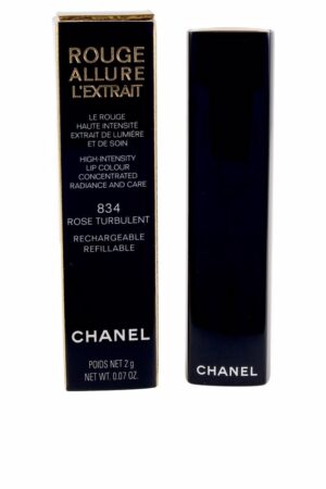 Chanel ROUGE ALLURE L'EXTRAIT rechargeable lipstick #834 rose turbulent 2 gr