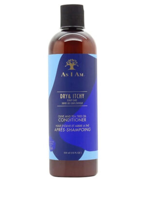 As i am DRY & ITCHY SCALP CARE olive & tea tree oil conditioner 355 ml