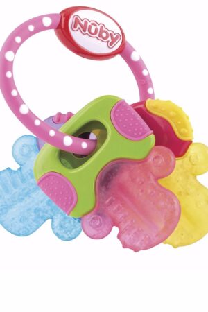 NÛby ICYBITE mordedor llaves 3m+ #rosa 1 u