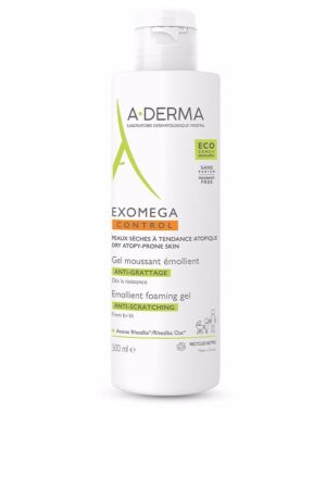 A-derma EXOMEGA CONTROL emollient foaming gel 500 ml