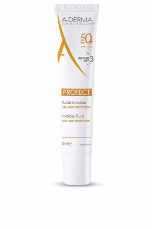 A-derma PROTECT invisible facial solar fluid SPF50+ 40 ml