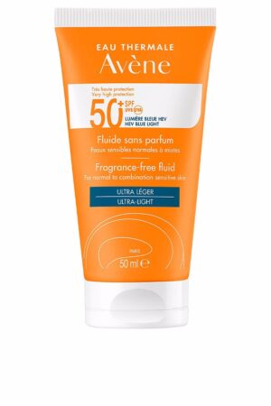 AvÈne SOLAIRE HAUTE PROTECTION fluido sin perfume SPF50+ 50 ml