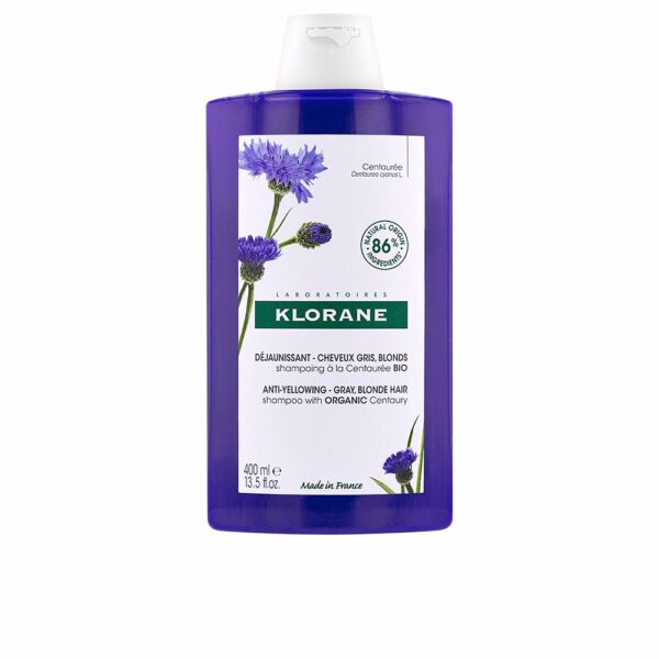 A LA CENTAUREA BIO anti-yellowing shampoo for gray and blond hair 400 ml
