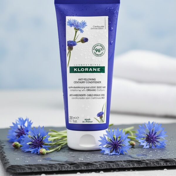 A LA CENTAUREA BIO anti-yellowing conditioner for gray and blonde hair 150 ml