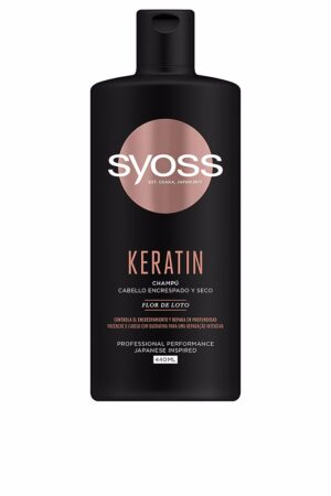 KERATIN shampoo for frizzy and dry hair 440 ml