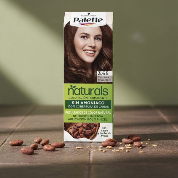 PALETTE NATURAL dye #3.65-chocolate brown 1 u