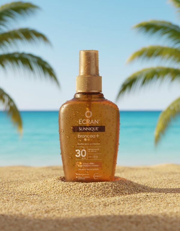 ECRAN SUNNIQUE BRONZE+ vapo oil SPF30 100 ml
