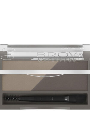 BROW powder set waterproof #010-brown 4 g