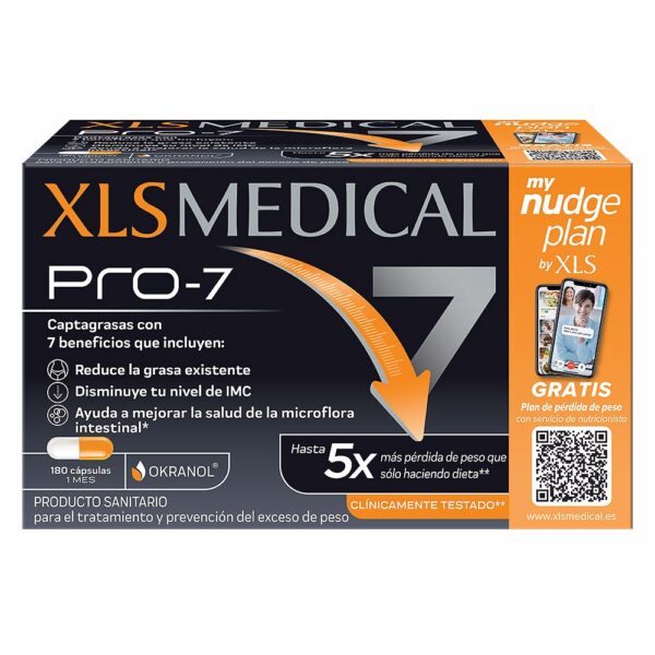 XLS MEDICAL PRO-7 fat binders 180 capsules
