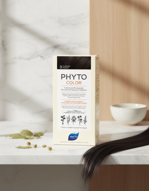 PHYTOCOLOR #3-castaño oscuro 4 u