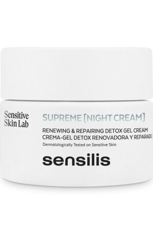 Sensilis SUPREME REAL DETOX crema de noche 50 ml
