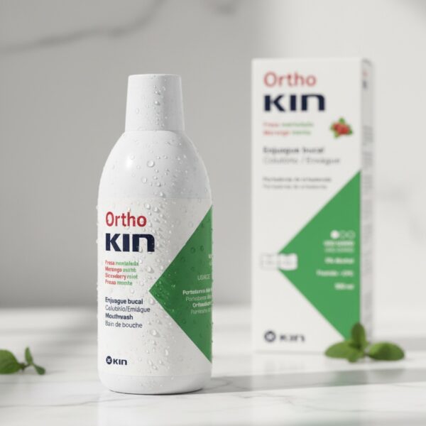 ORTHOKIN enjuague bucal #fresa mentolado 500 ml