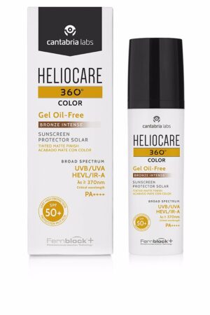 HELIOCARE 360° COLOR sunscreen with oil-free gel color SPF50+ #Bronze intense 50 ml