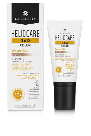 HELIOCARE 360° COLOR sunscreen with aqua gel color SPF50+ #bronze 50 ml