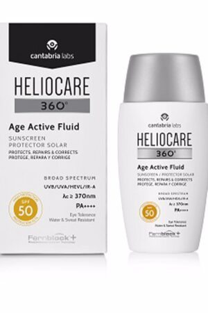 HELIOCARE 360° fluid sunscreen prevents and corrects signs of photoaging SPF50 50 ml