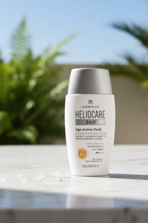 HELIOCARE 360° fluid sunscreen prevents and corrects signs of photoaging SPF50 50 ml