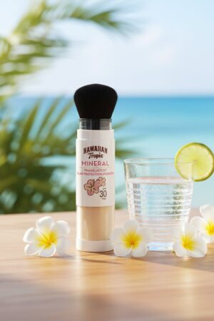 MINERAL BRUSH makeup brush with color SPF30 1 u