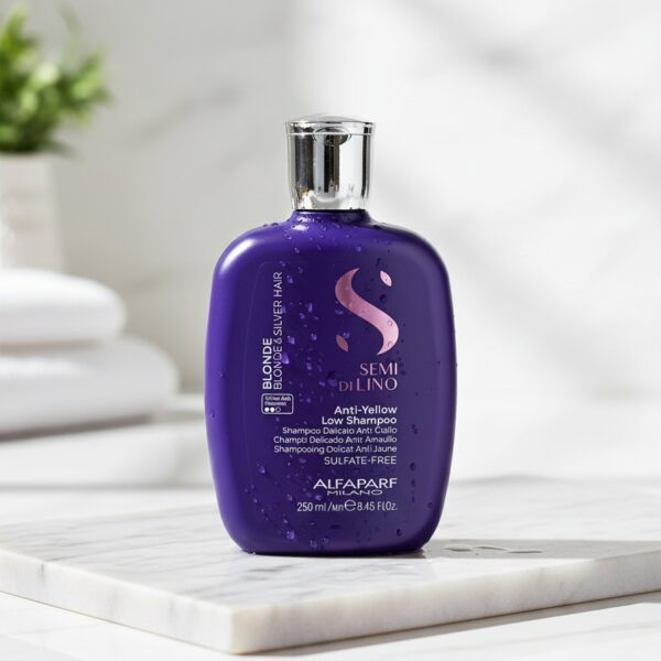 SEMI DI LINO blonde & silver low shampoo 250 ml