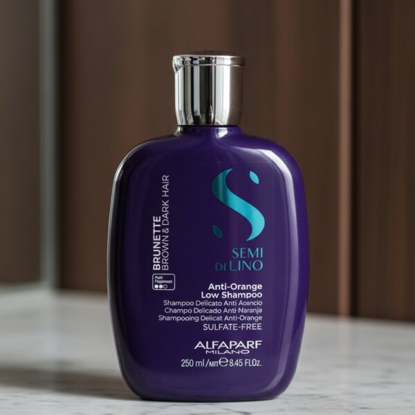 SEMI DI LINO brunette brown & dark shampoo 250 ml