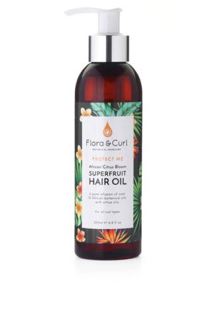 Flora and curl PROTECT ME african citrus superfruit hair oil 200 ml