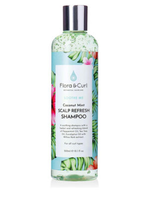 Flora and curl SOOTHE ME coconut mint scalp refresh shampoo 300 ml