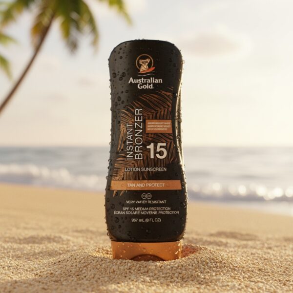 SUNSCREEN SPF15 lotion with bronzer 237 ml