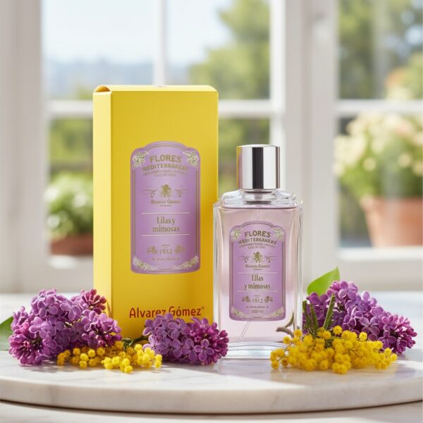 MEDITERRANEAN FLOWERS lilacs and mimosas eau de toilette spray 150 ml