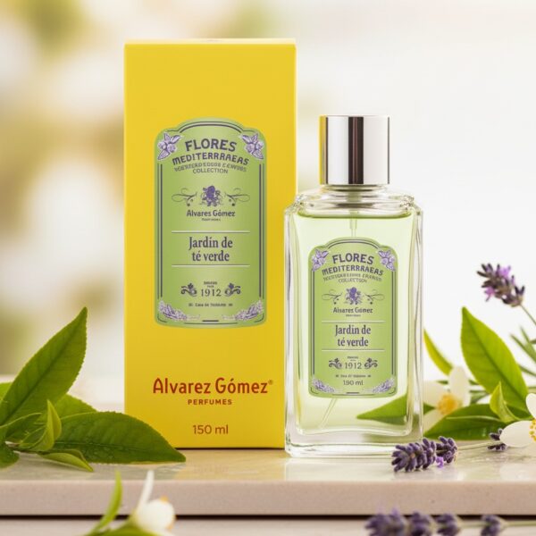 MEDITERRANEAN FLOWERS garden green tea eau de toilette spray 150 ml