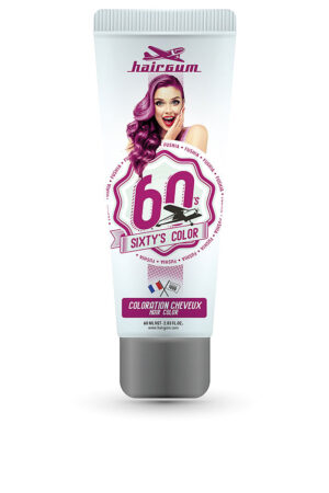Hairgum SIXTY'S COLOR hair color #fushia