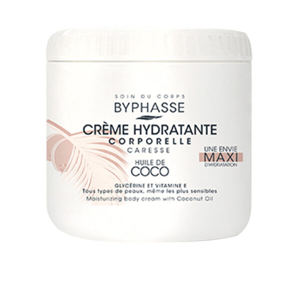 Byphasse MOISTURIZING BODY CREAM #coconut oil 500 ml