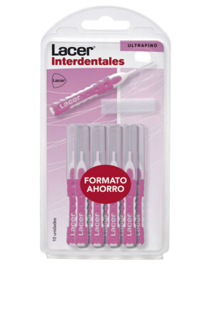 Lacer INTERDENTALES RECTO ultrafino #surtido 10 u