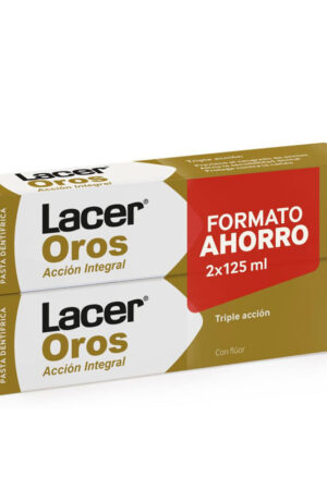 LACER OROS TOOTHPASTE PACK 2 x 125 ml