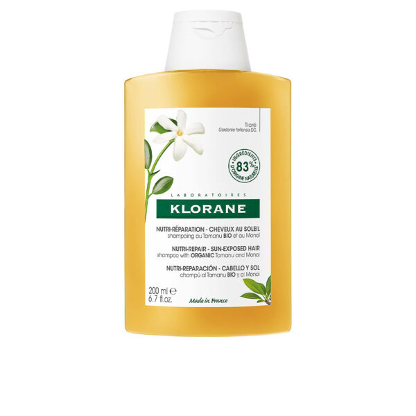 POLYSIANES MONOÏ Y TAMANU BIO nourishing shampoo 200 ml