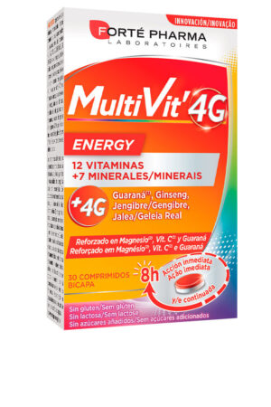 FortÉ pharma MULTIVIT 4G energy 30 comprimidos