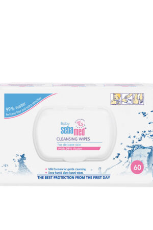Sebamed BABY cleansing wipes 60 units