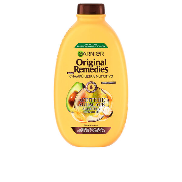 Garnier ORIGINAL REMEDIES avocado and shea shampoo 600 ml