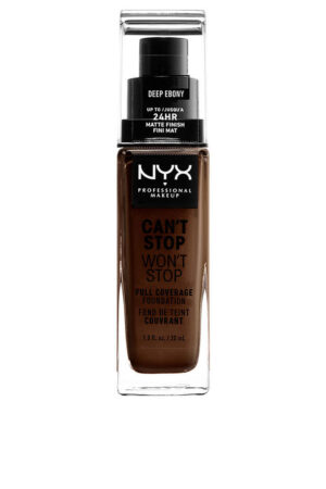 CAN'T STOP WON'T STOP full coverage foundation #deep ebony 30 ml