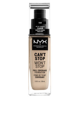 CAN'T STOP WON'T STOP full coverage foundation #fair
