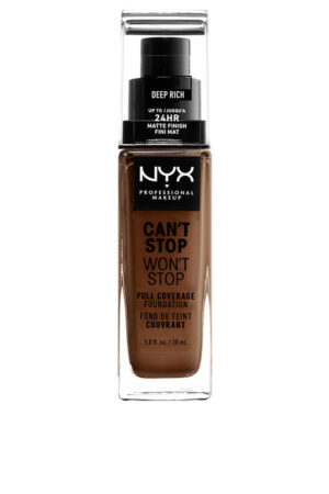 CAN'T STOP WON'T STOP full coverage foundation #deep rich