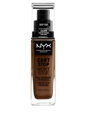 CAN'T STOP WON'T STOP full coverage foundation #deep cool