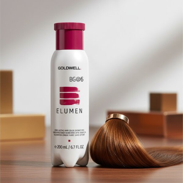 ELUMEN long lasting hair color oxidant free #BG@6 200 ml