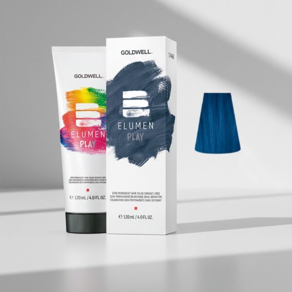 ELUMEN PLAY semi permanent hair color oxidant-free #blue 120 ml